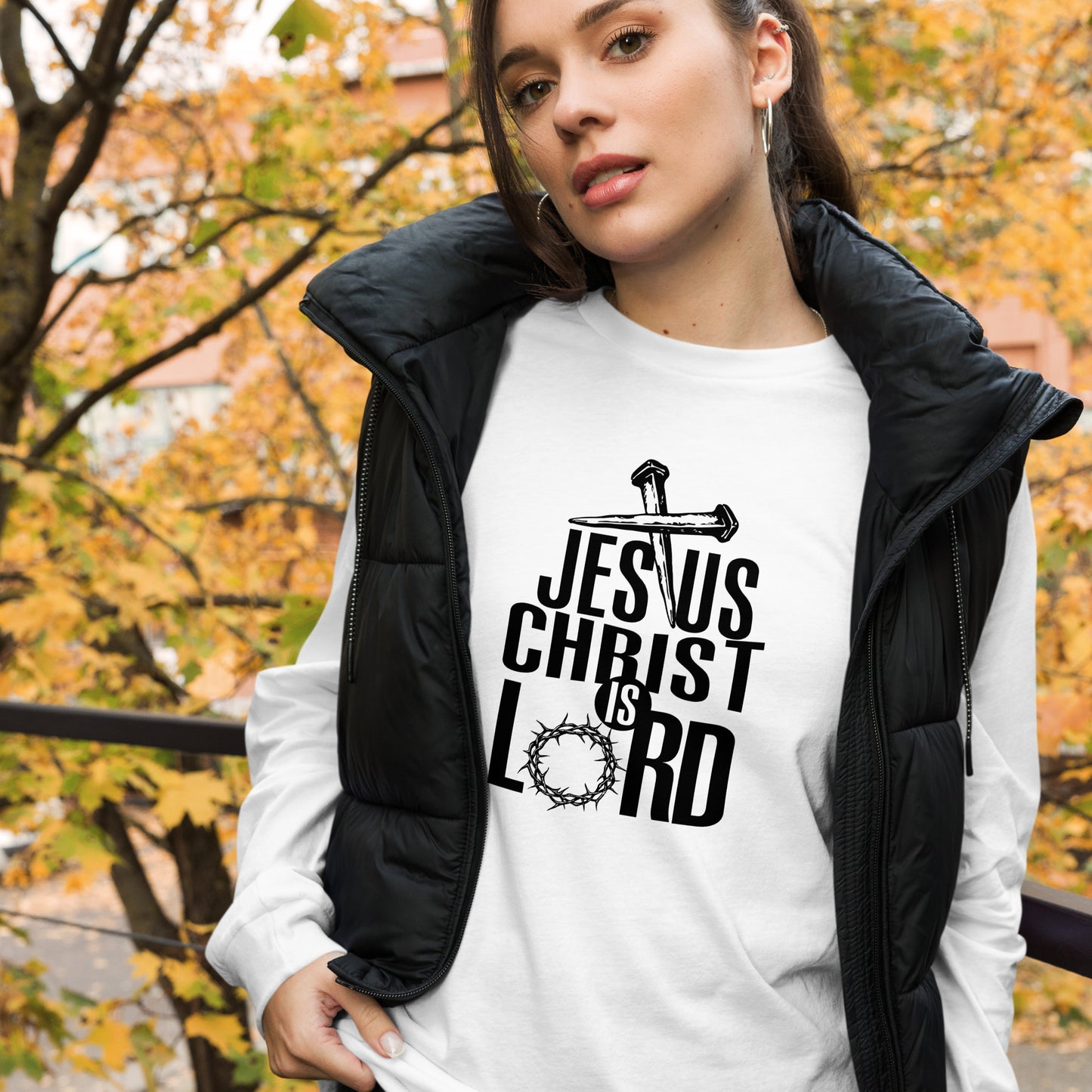 Unisex Long Sleeve " Jesus Christ Is Lord" Tee