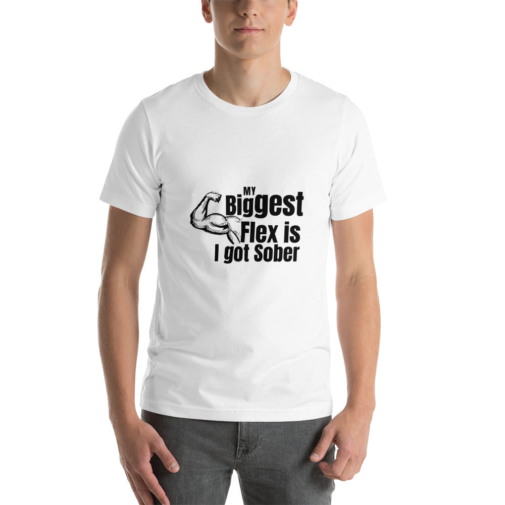 Unisex t-shirt " My biggest Flex W/ the arm"